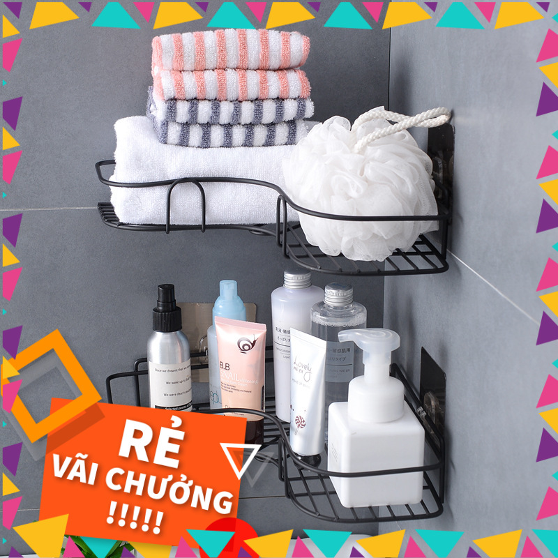 Kệ góc dán tường sơn tĩnh điện siêu chắc