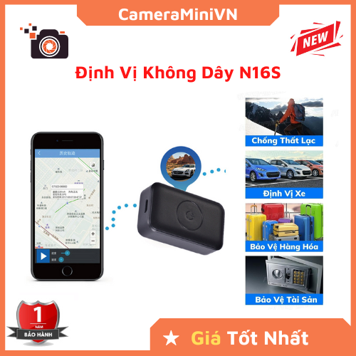 [ N.16S] Định Vị Không Dây Từ Xa, Định Vị Xe Máy Ô Tô, Định Vị Siêu Nhỏ, Định Vị PGS Thông Minh Kiêm Ghi Âm, Định Vị Mini, Pin 5 Ngày. Bảo Hành 12 Tháng.