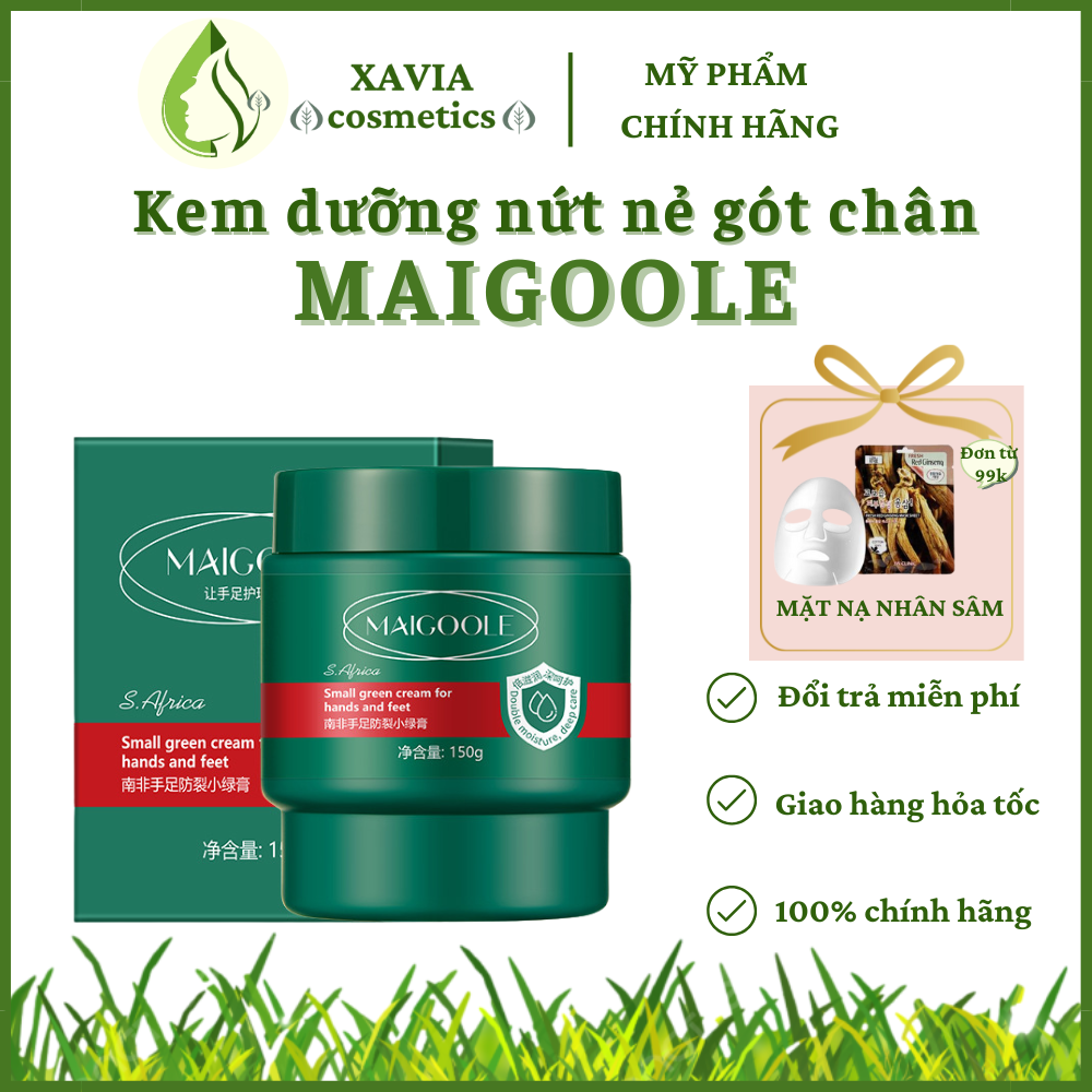 Kem dưỡng ẩm tay chân MAIGOOLE - Kem bôi nứt gót chân MAIGOOLE cấp ẩm giảm khô nứt da tay chân - XAVIA COSMETICS