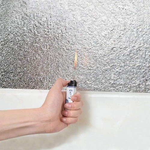 Cuộn giấy bạc dán bếp chống thấm đa năng khổ 3m x 60cm BT416