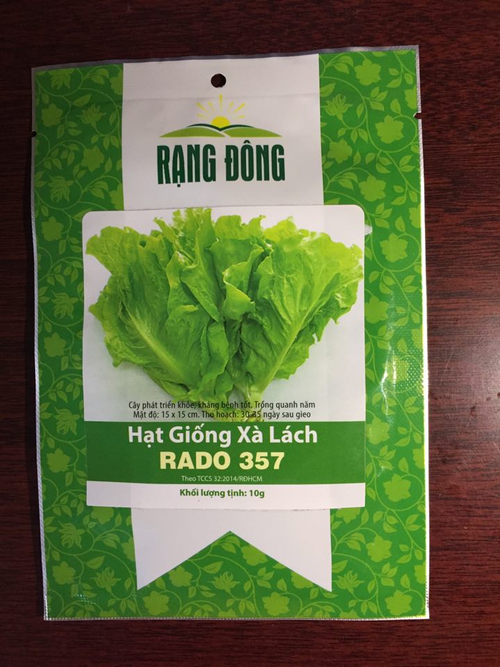 Hạt giống xà lách Rạng Đông