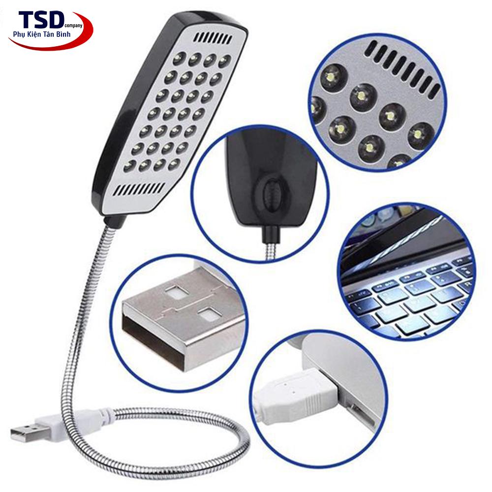 [HCM]Đèn Led Cho Laptop 28 Bóng Cổng USB