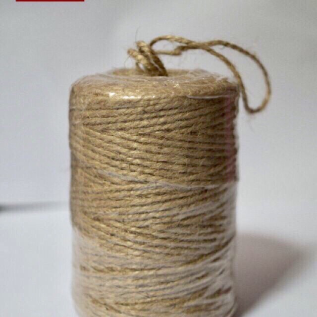 Cuộn 100m dây thừng gai 2mm trang trí handmade, dây treo ảnh