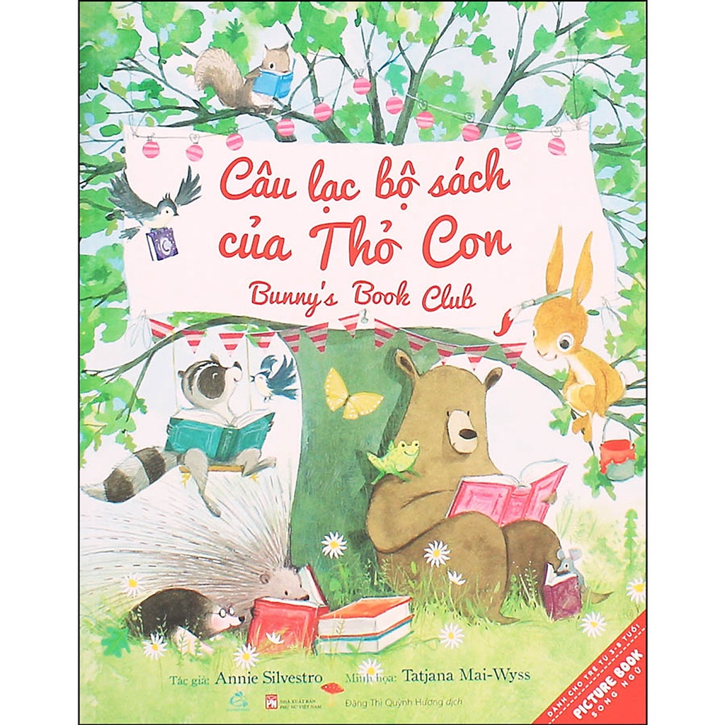 [Sách Chính Hãng] Sách Câu Lạc Bộ Sách Của Thỏ Con - Song Ngữ - NTbooks