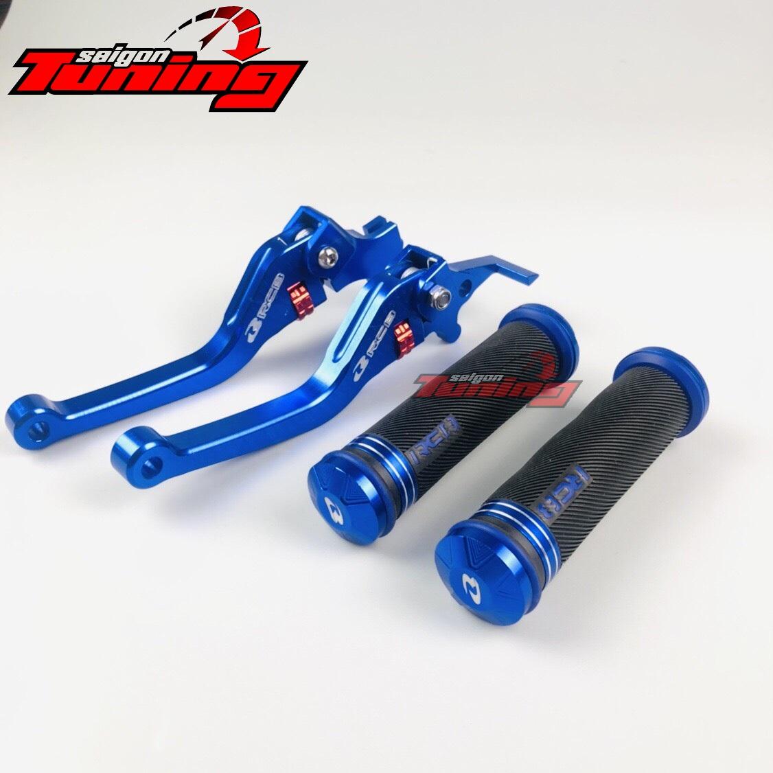 [HCM]Combo 2: Bao tay + tay thắng RCB EXCITER 130/150 WINNER VARIO  màu xanh Blue