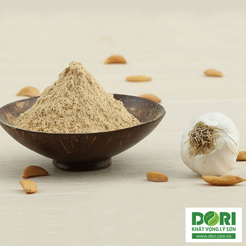 Bột tỏi nguyên chất - Dori Thơm Thơm - 25g - Gia vị Việt Nam - Bột gia vị