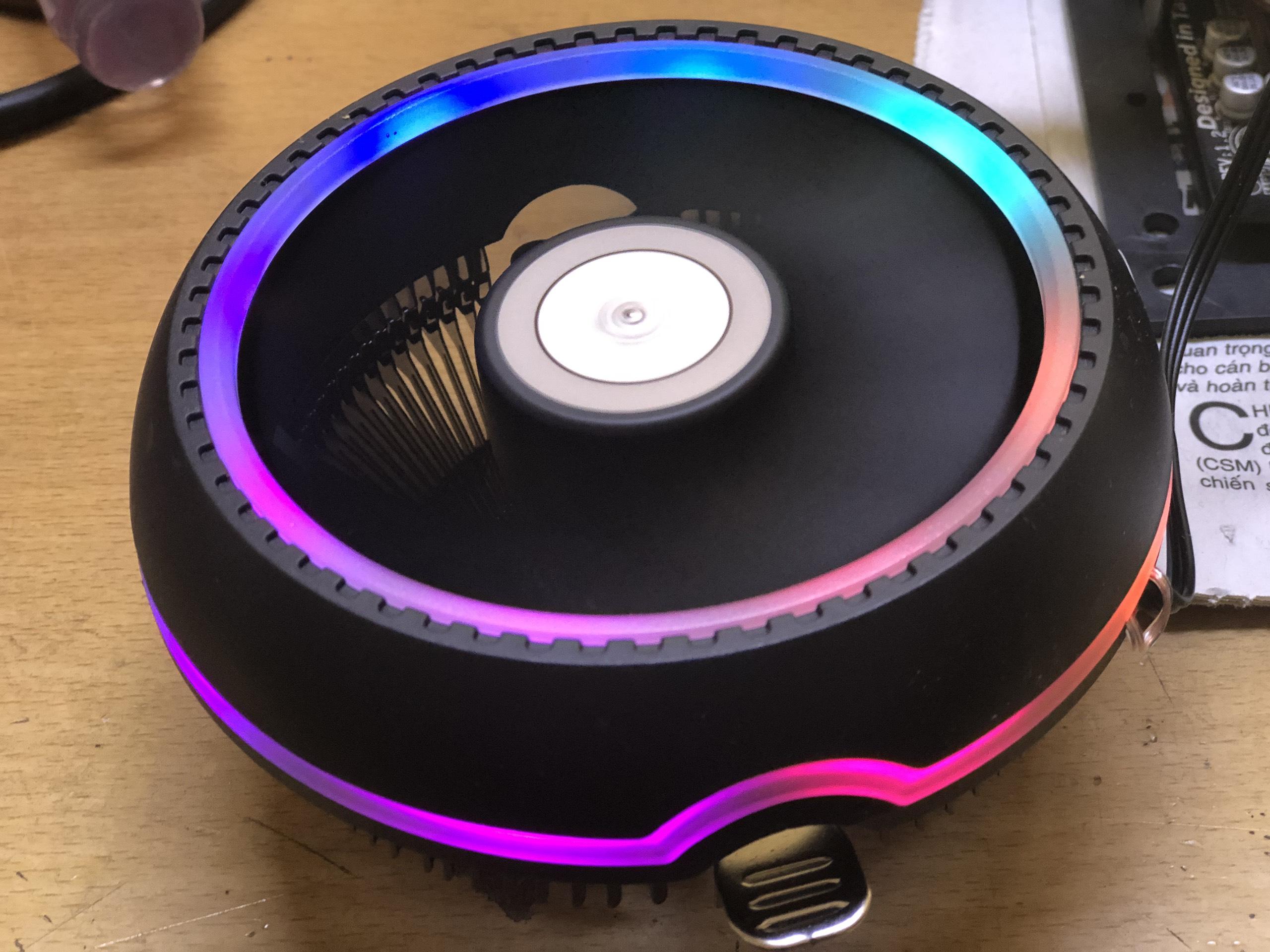 Quạt tản nhiệt cpu led rgb ,quạt cpu rgb, fan led cpu ,fan rgb , Quạt CPU ,Quạt tản nhiệt CPU S790 CHẠY ALL SOCKET 775/1155/1150/1151 /AMD