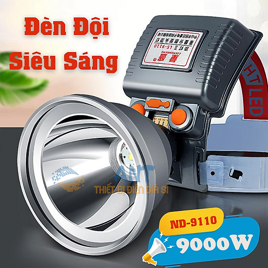 Đèn pin đội đầu nđ 9110