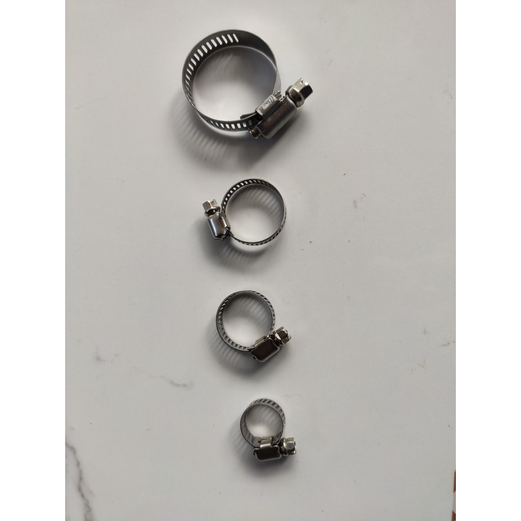 Đai xiết inox, cổ dê, quai nhê Inox 304