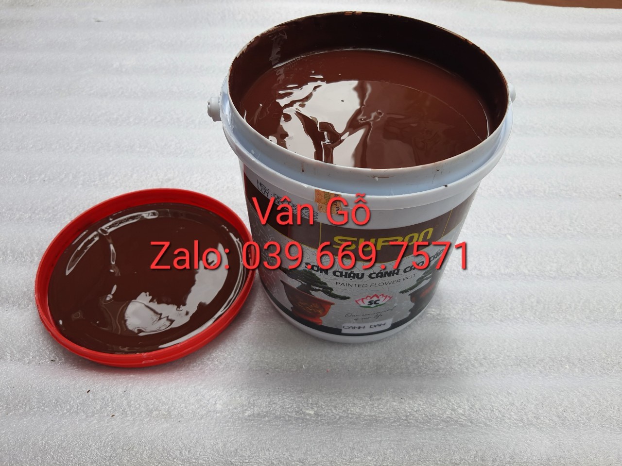 Sơn màu vân gỗ hệ nước ngoại thất