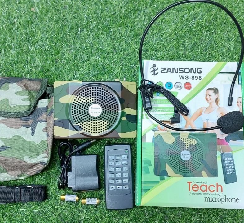 Loa trợ giảng ws 898 có bluetooth, tiếng to, pin khỏe _lâmthảo86