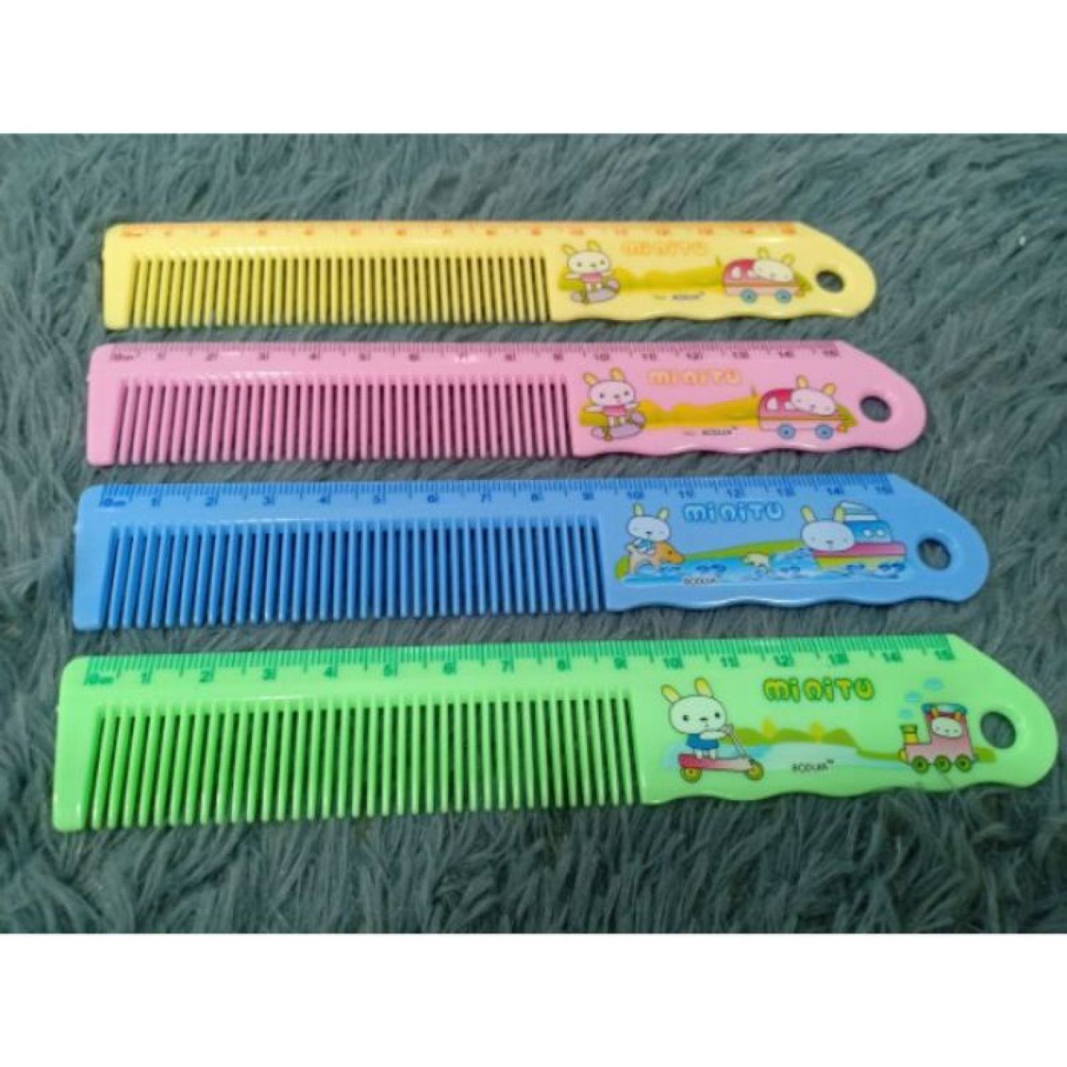 Thước lược nhựa Mimitu 15cm