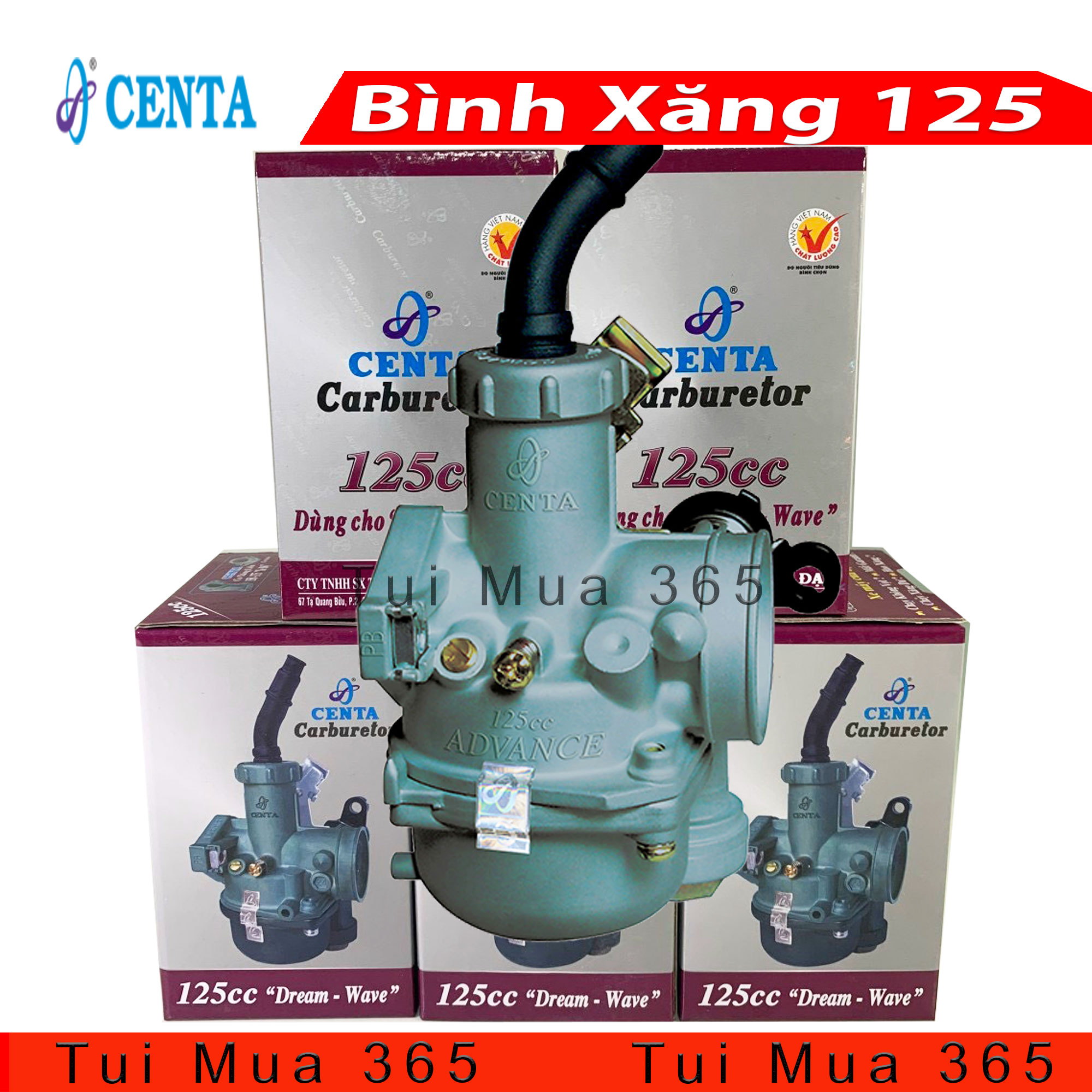 Bình xăng con centa 125