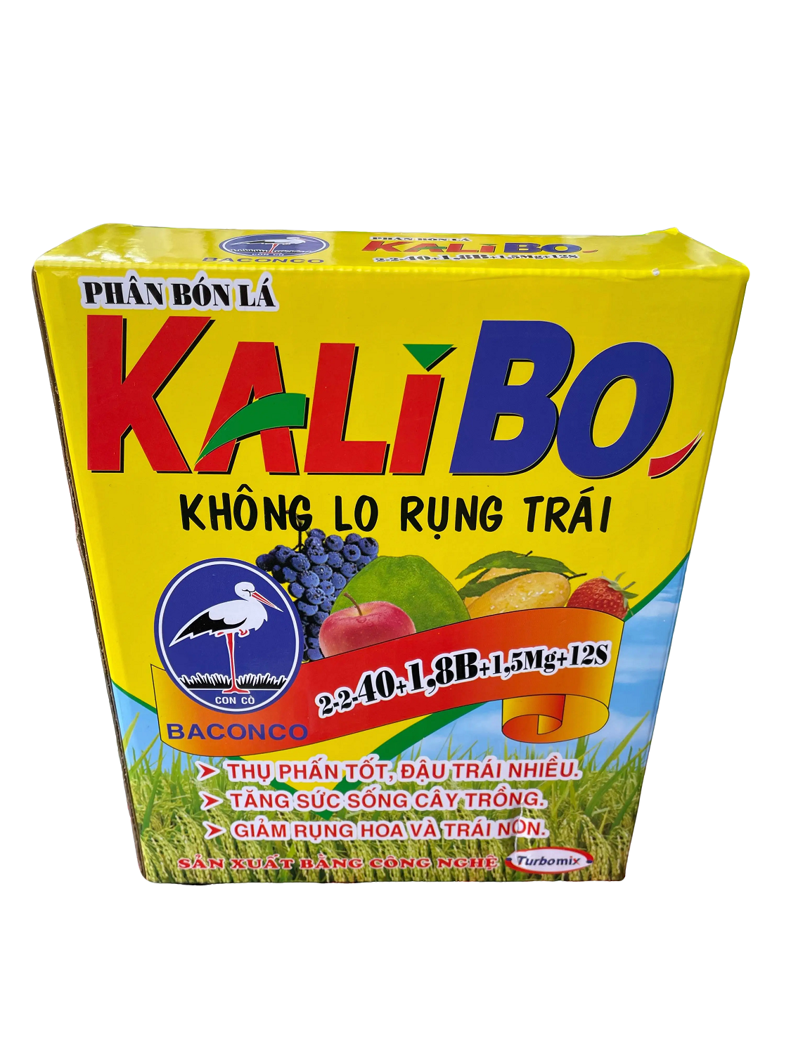  PHÂN BÓN LÁ KALI BO chống rụng hoa và trái non chặn đọt trên cây sầu riêng 
