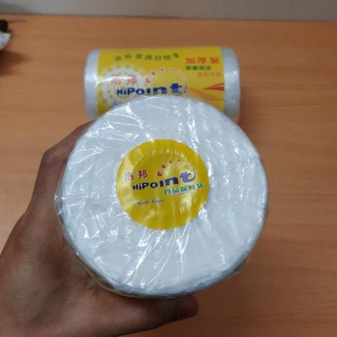 Túi nilon bảo quản thực phẩm tự phân hủy có quai xách dạng cuộn 1kg