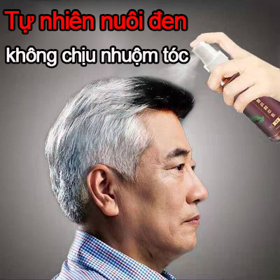 Tinh chất Polygonum multiflorum【100ml】Không cần nhuộm tóc tóc trắng trở nên tóc đen  không cần gội  Chiết xuất thảo dược thực vật  Nhẹ nhàng mà không làm tổn thương da đầu