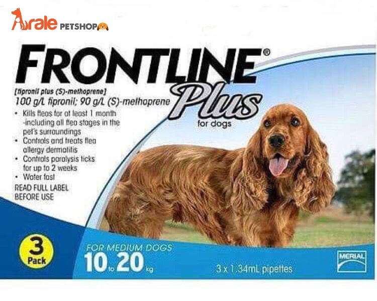 Frontline plus - nhỏ gáy ve rận, bọ chét cho chó mèo-Aralepetshop