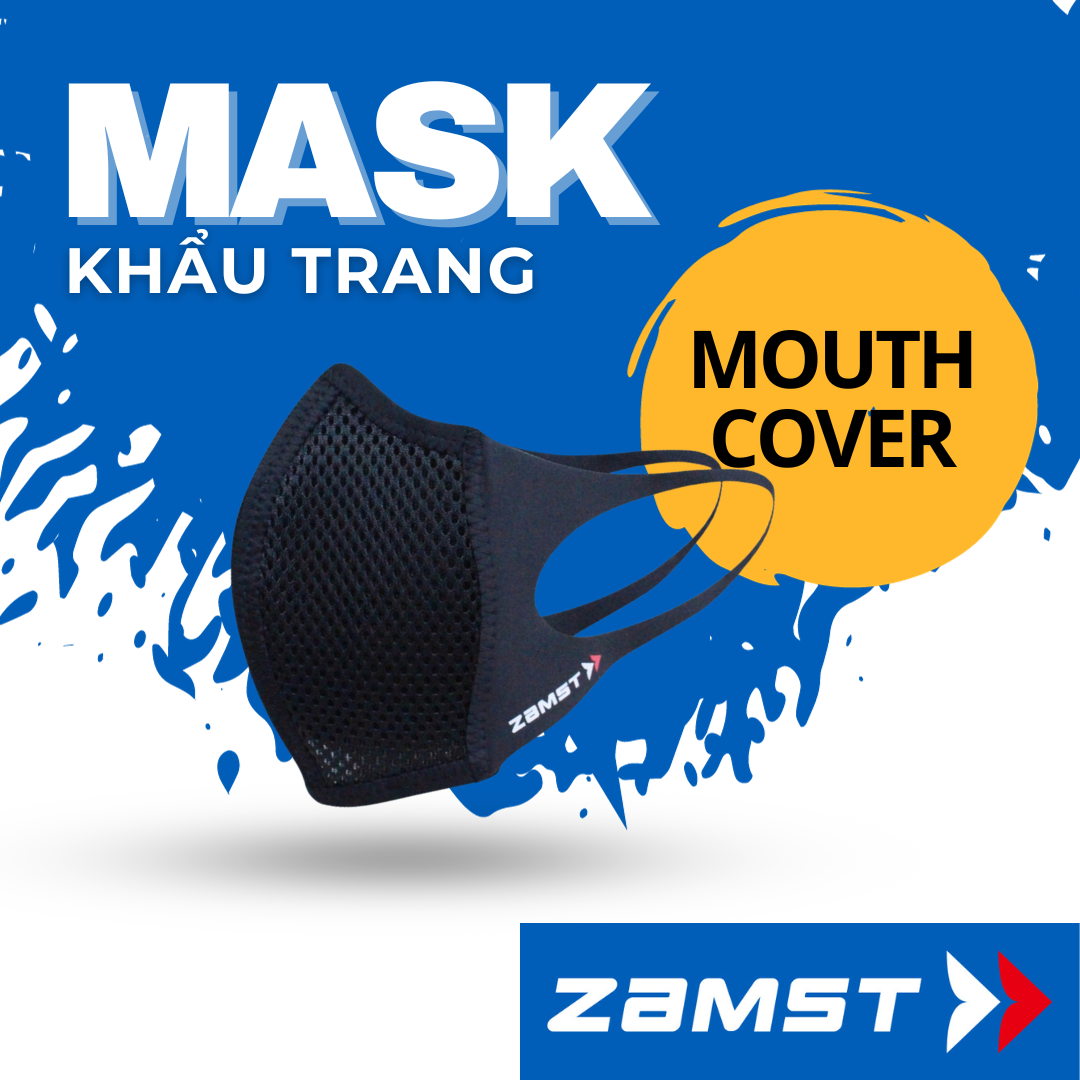 Khẩu trang thể thao zamst chính hãng mouth cover