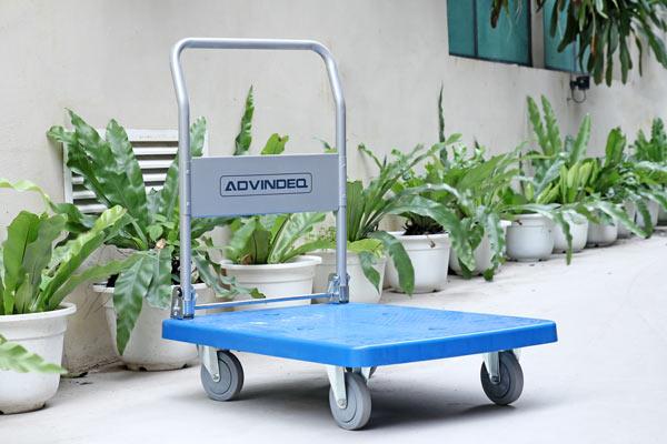 Xe đẩy hàng sàn nhựa advindeq pt-300