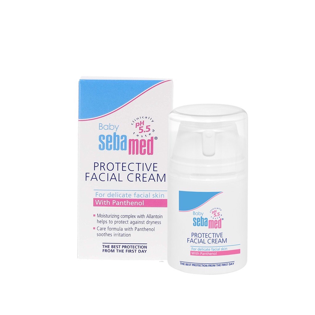 Kem dưỡng, bảo vệ da và ngăn ngừa chàm nẻ  Sebamed ph 5.5 tuýp 50ml