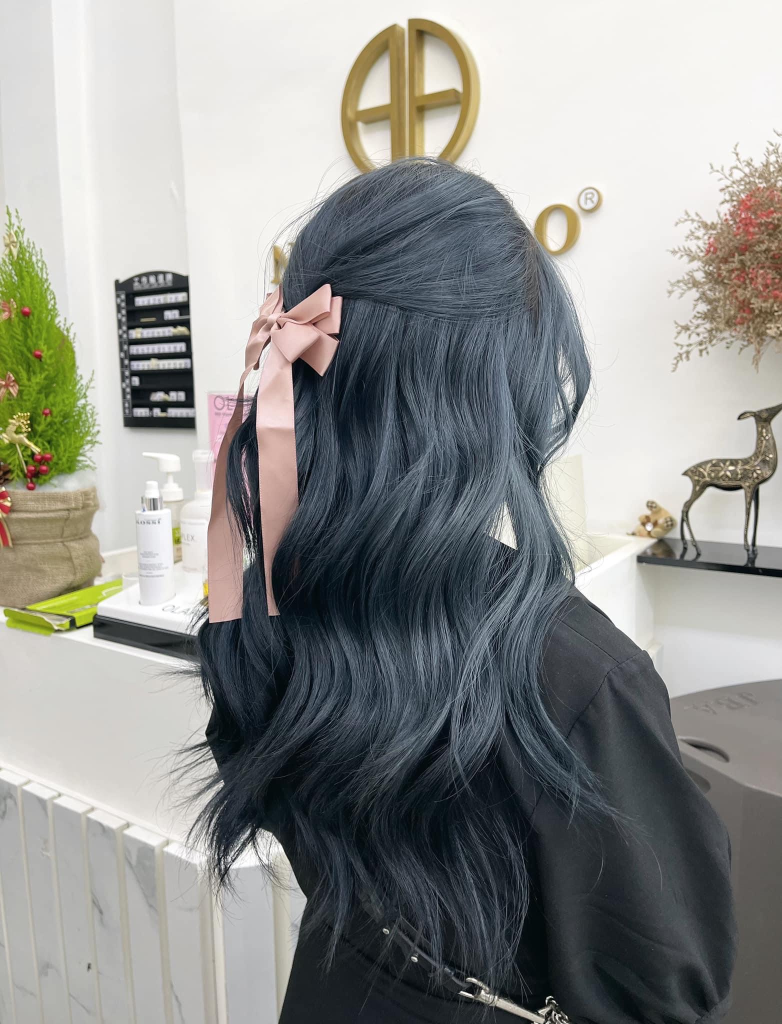 (Nhuộm Collagen Siêu Dưỡng Màu Đen) Kem nhuộm tóc tại nhà Không mùi, màu chuẩn, bóng đẹp tự nhiên