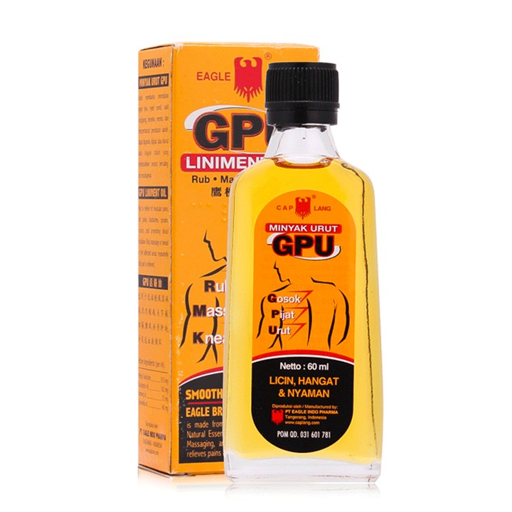 Dầu gừng gpu - thái lan 60ml