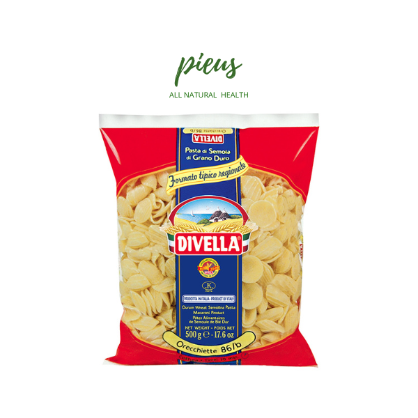Mì Ý Orecchiette Số 86B | Orecchiette No. 86B Divella 500 g - Nui Ý nhập khẩu chính hãng