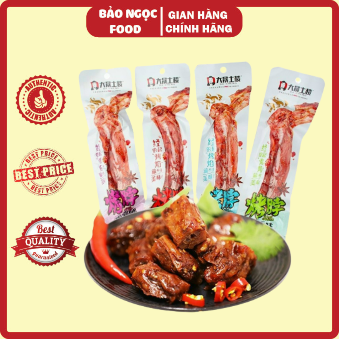 Cổ vịt cay dacheng trung quốc ăn liền gói loại 42gam siêu ngon