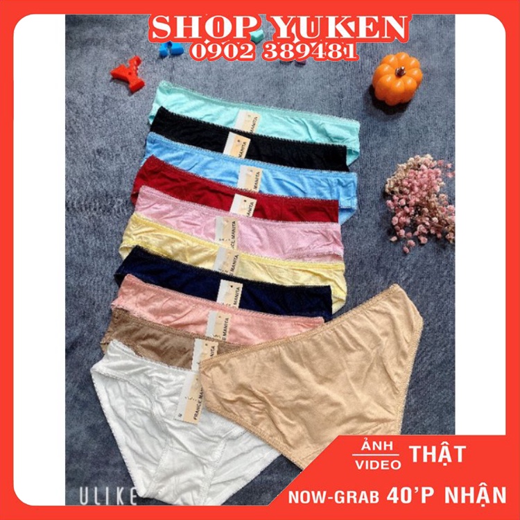 Quần lót nữ coton kháng khuẩn-quần lót mara co giản 4 chiều xuất khẩu