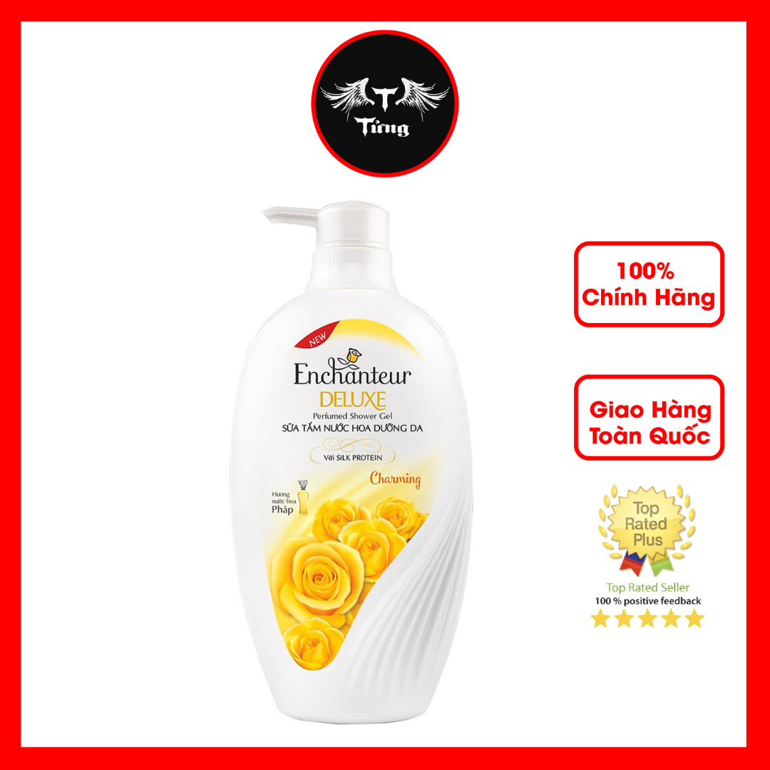 Sữa Tắm Nước Hoa Enchanteur Charming Perfumed Shower Gel Giúp Da Thơm Mịn 650g