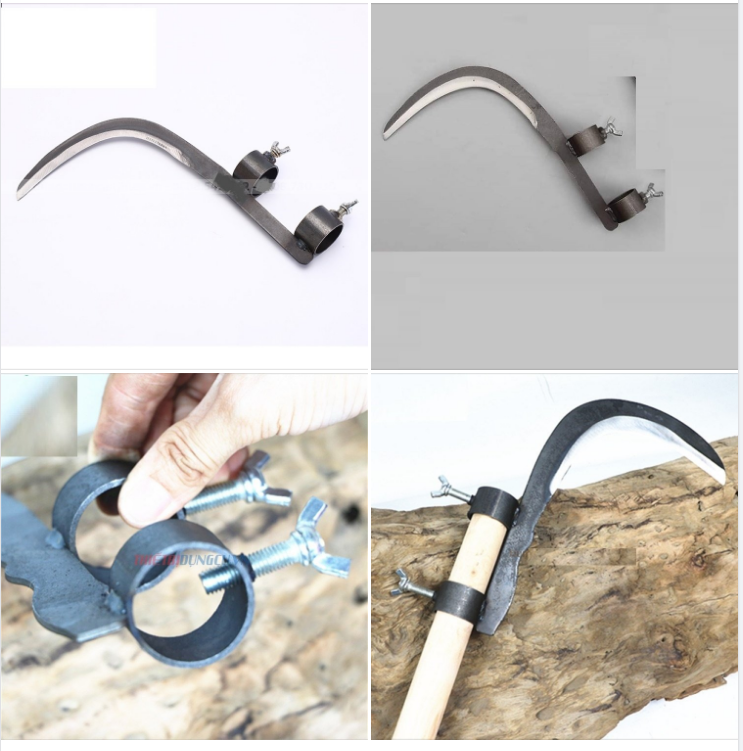 Đầu cắt lưỡi liềm thép mangan trên cao LV819