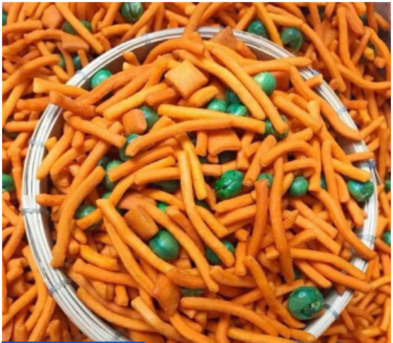 500g bim bim tăm que mix đậu hà lan