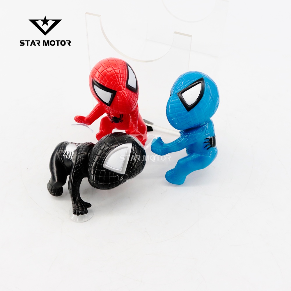 [ NEW 2022 ] Người nhện Spider man gắn đuôi xe máy, xe điện, Ô tô nghộ nghĩnh