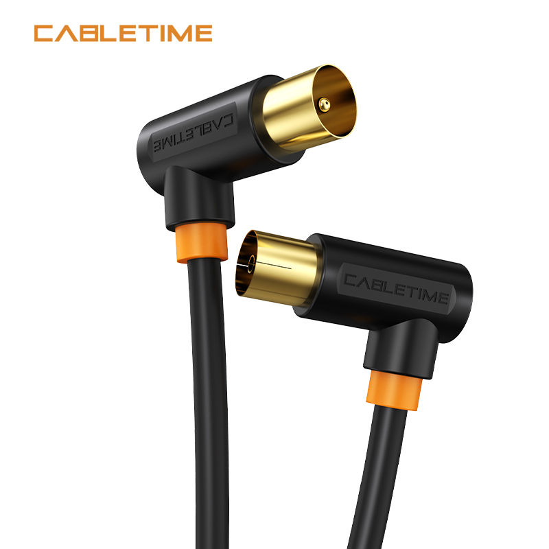 Cabletime cáp antena tv kỹ thuật số vệ tinh antenne truyền hình chất lượng cao chống nhiễu cho truyền hình hd cáp đồng trục tivi n361