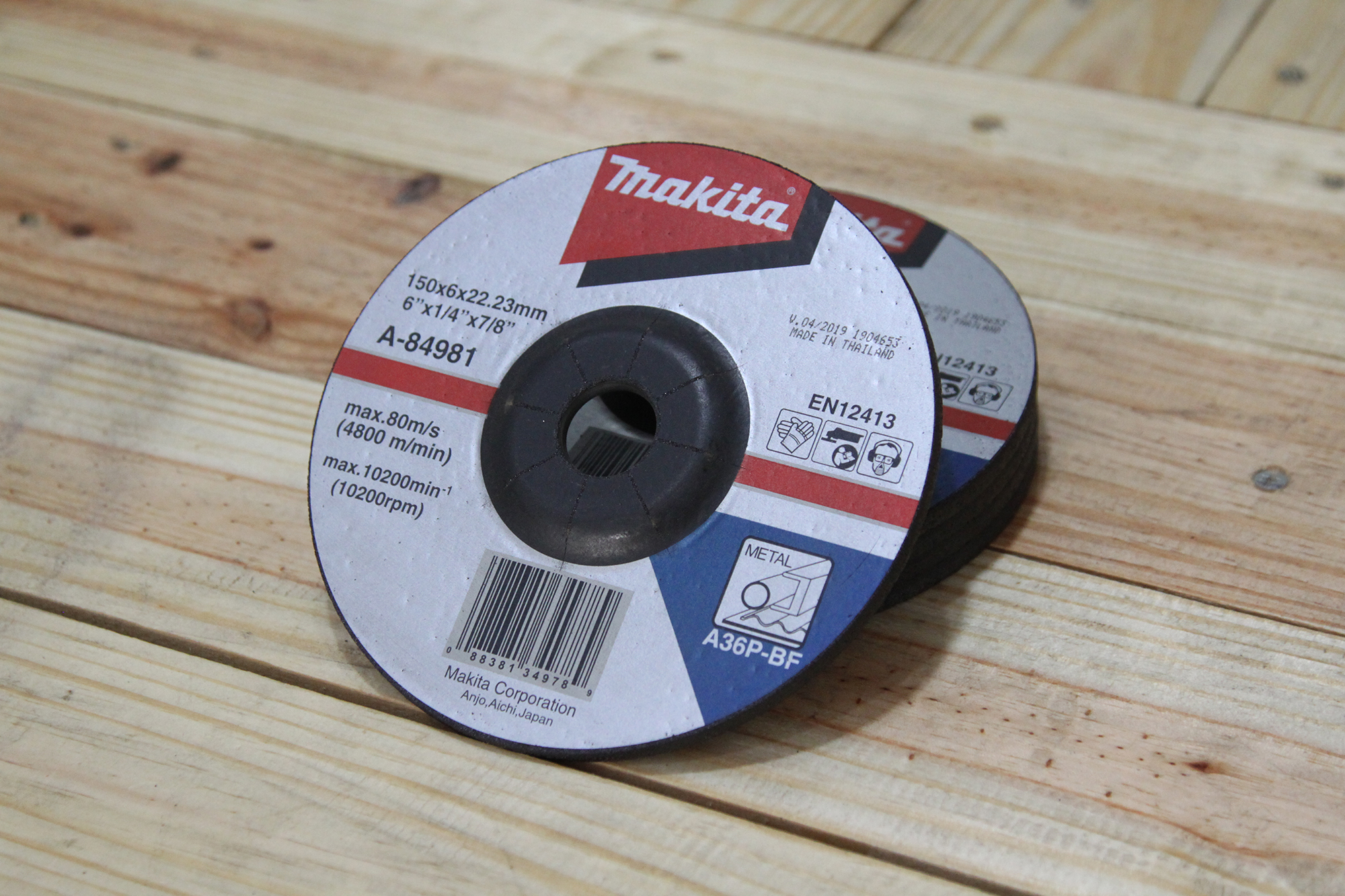 Chính hãng - đá mài kim loại 150 x 22mm makita a-84981