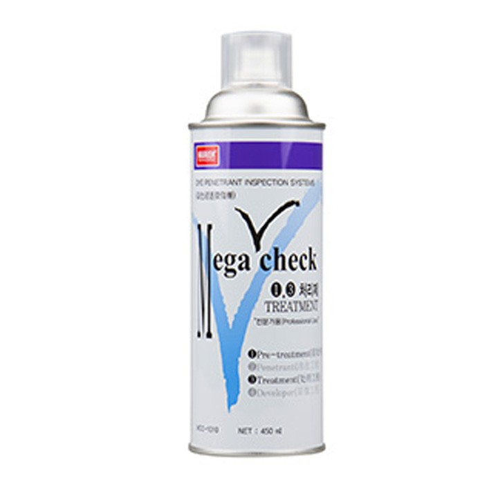 Chai xịt kiểm tra mối hàn  chất sạch MEGA CHECK TREATMENT NABAKEM  (CLEANER) - Treatment