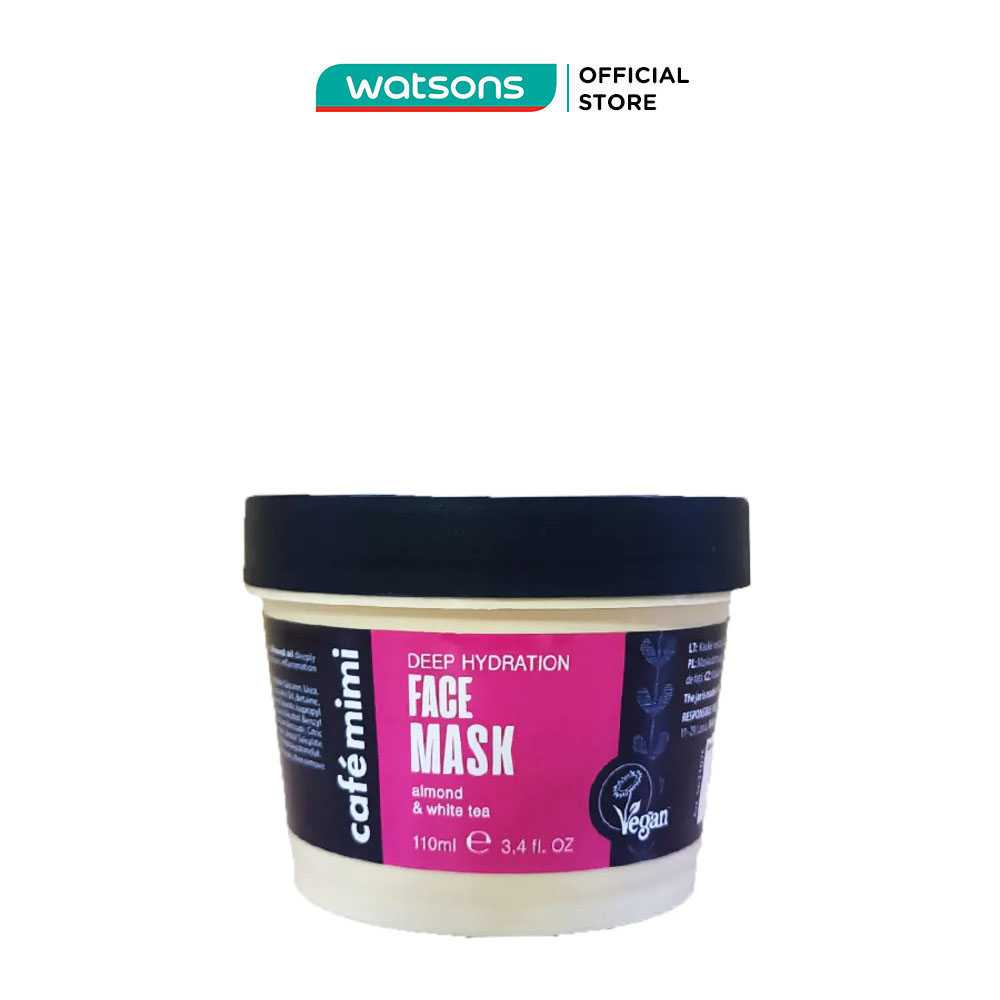 Mặt nạ cafemimi dưỡng ẩm sâu cho da deep hydration face mask 110ml