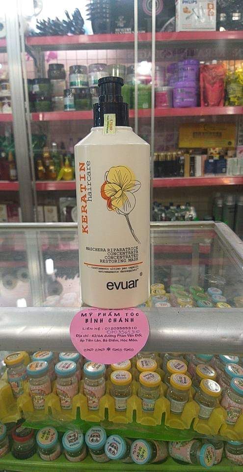 [HCM]KERATIN EVUAR CHUYÊN  PHỤC HỒI TÓC NÁT