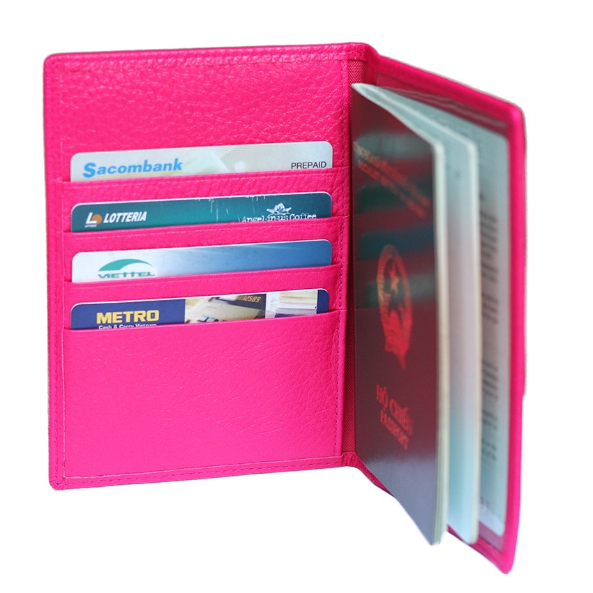 Ví đựng passport Nữ - Raica Hồng