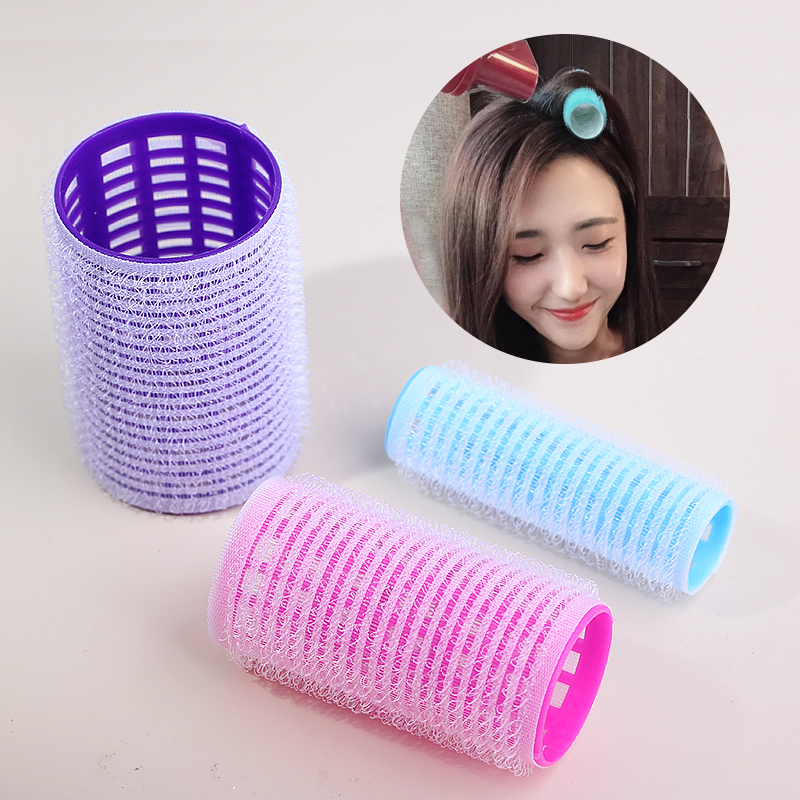Lô cuốn tóc quấn tóc - lô uốn tóc mái không nhiệt tự dính