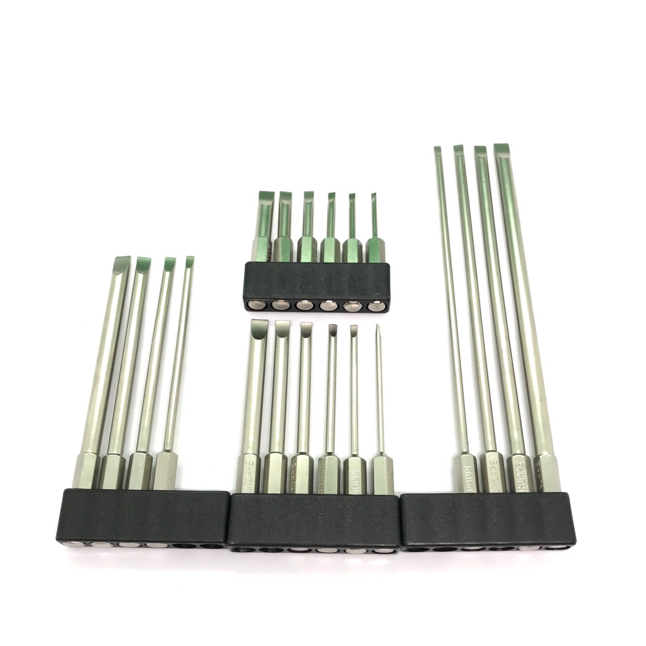 Bộ tô vít 2 cạnh chuôi lục giác đầy đủ kích thước - Hàng chất lượng.