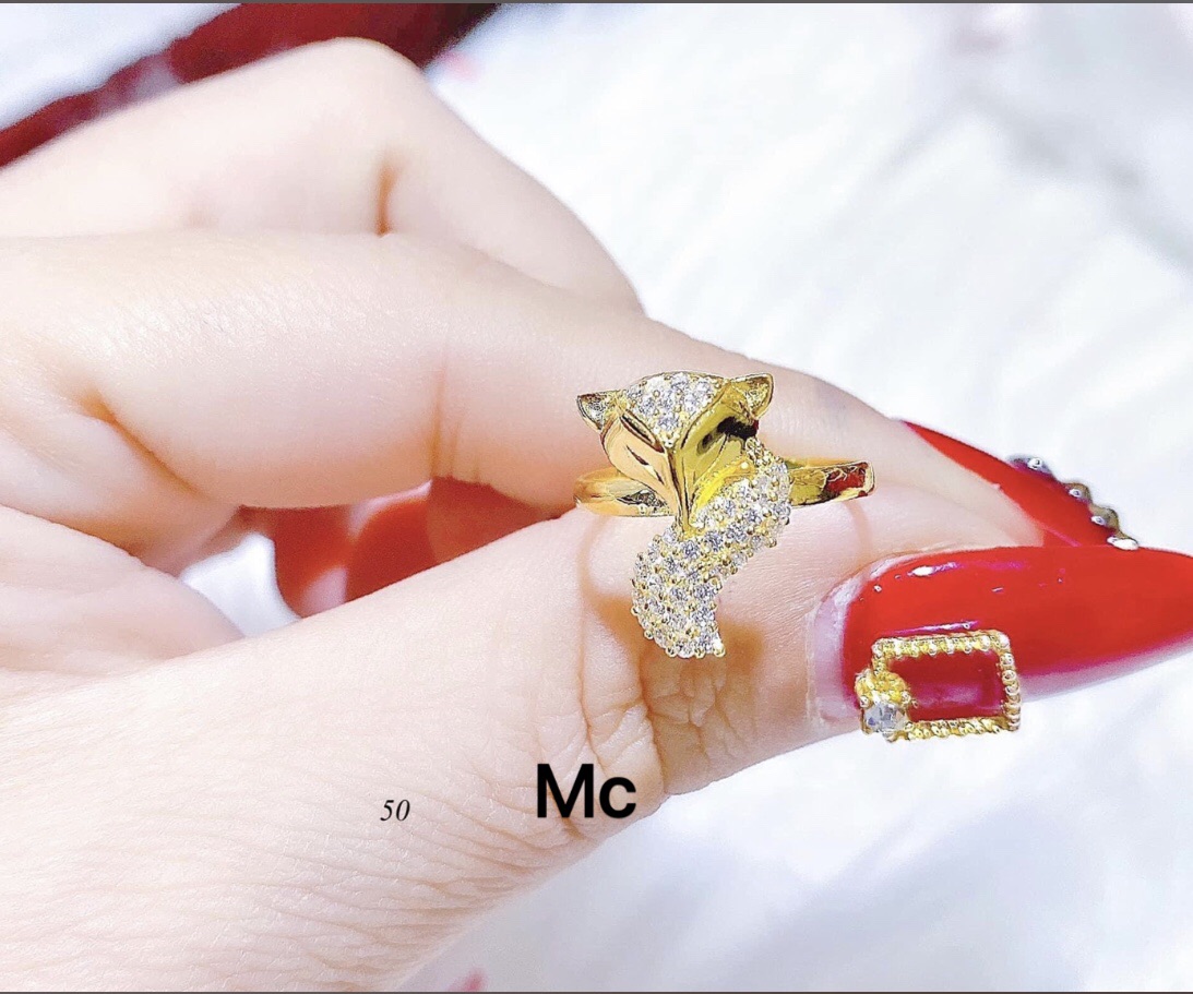 Nhẫn hồ ly vàng tây