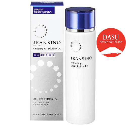 Nước Hoa Hồng Transino Whitening Clear Lotion 150ml Chống Lão trong, Giúp Da Căng Mịn Trắng Sáng