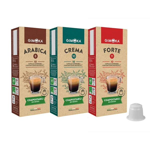 |HCM/HN| Cà phê viên nén phân hủy hữu cơ Gimoka Compostable Capsule