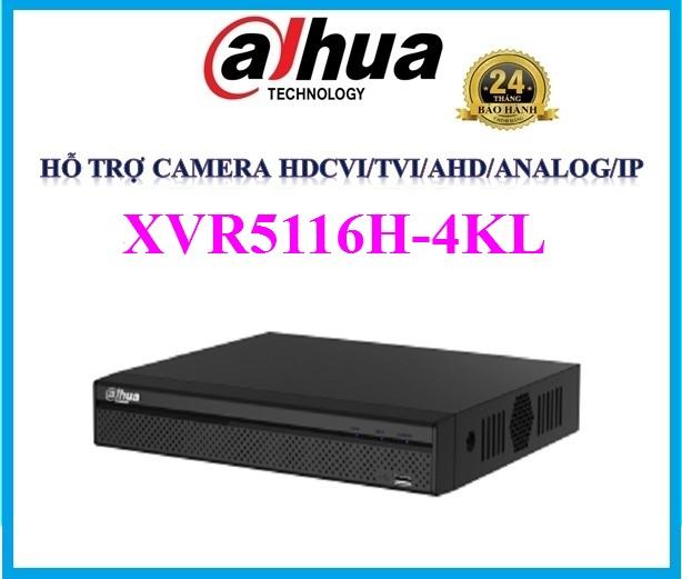 Đầu ghi hình 5 in 1 16 kênh dahua xvr5116h-4kl