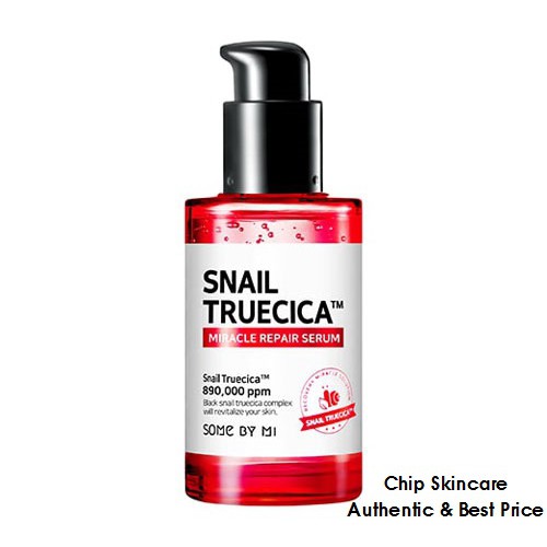 Tinh chất ốc sên phục hồi da some by mi snail truecica