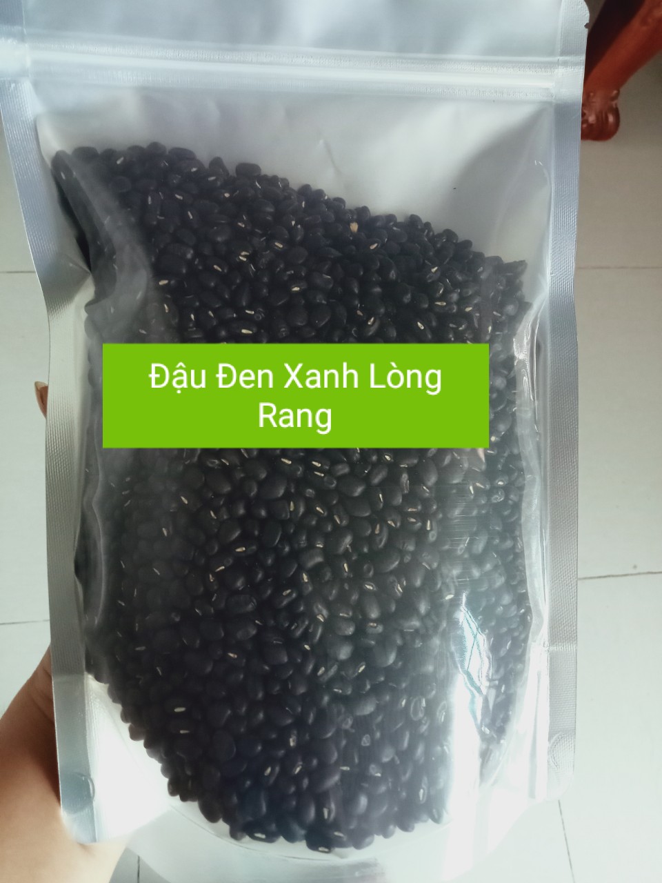 Đậu đen xanh lòng rang sẵn bịch 500gr,1kg