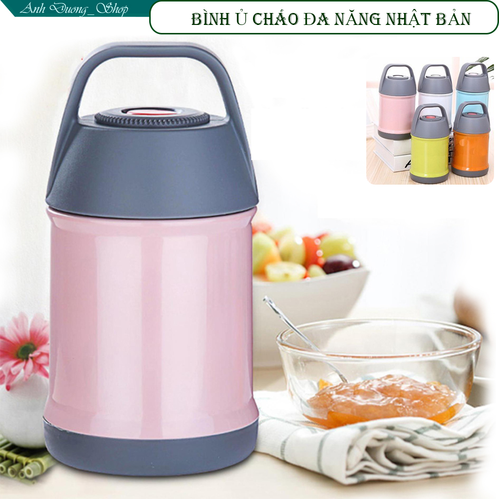 Bình ủ cháo Nhật  giữ nhiệt cao cấp, nhỏ gọn tiện lợi.XẢ KHO TRI ÂN KHÁCH HÀNG - tặng kẹp muỗi cho bé