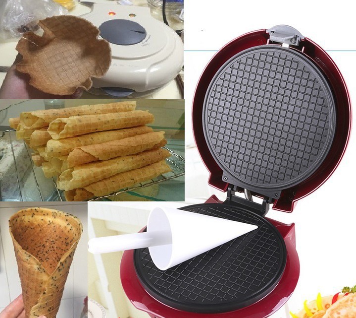 Máy làm vỏ ốc quế