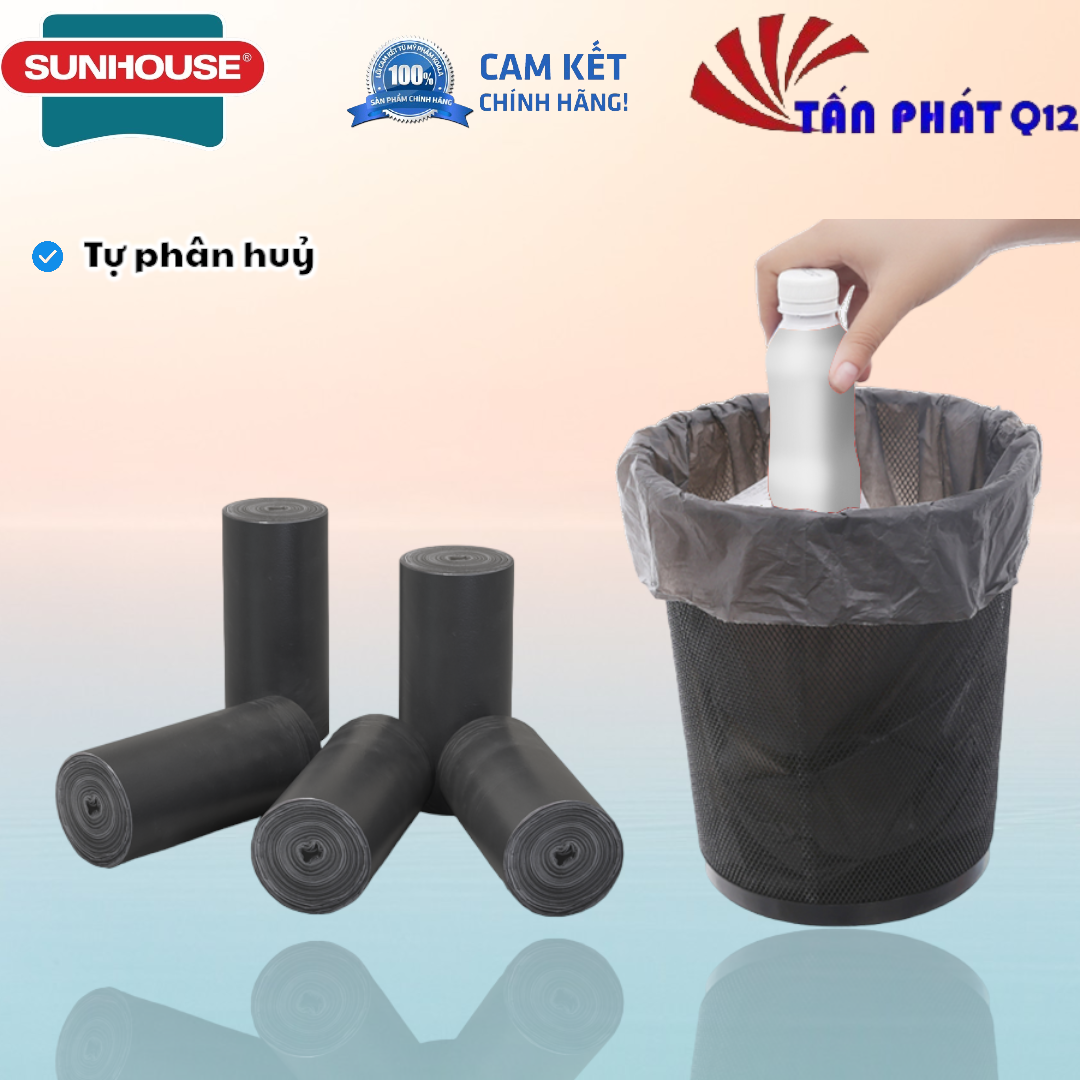 Túi đựng rác phân hủy sinh học sunhouse